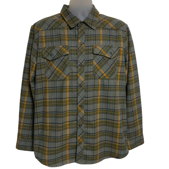 L.L. Bean Katahdin Performance Flannel Mens Size L